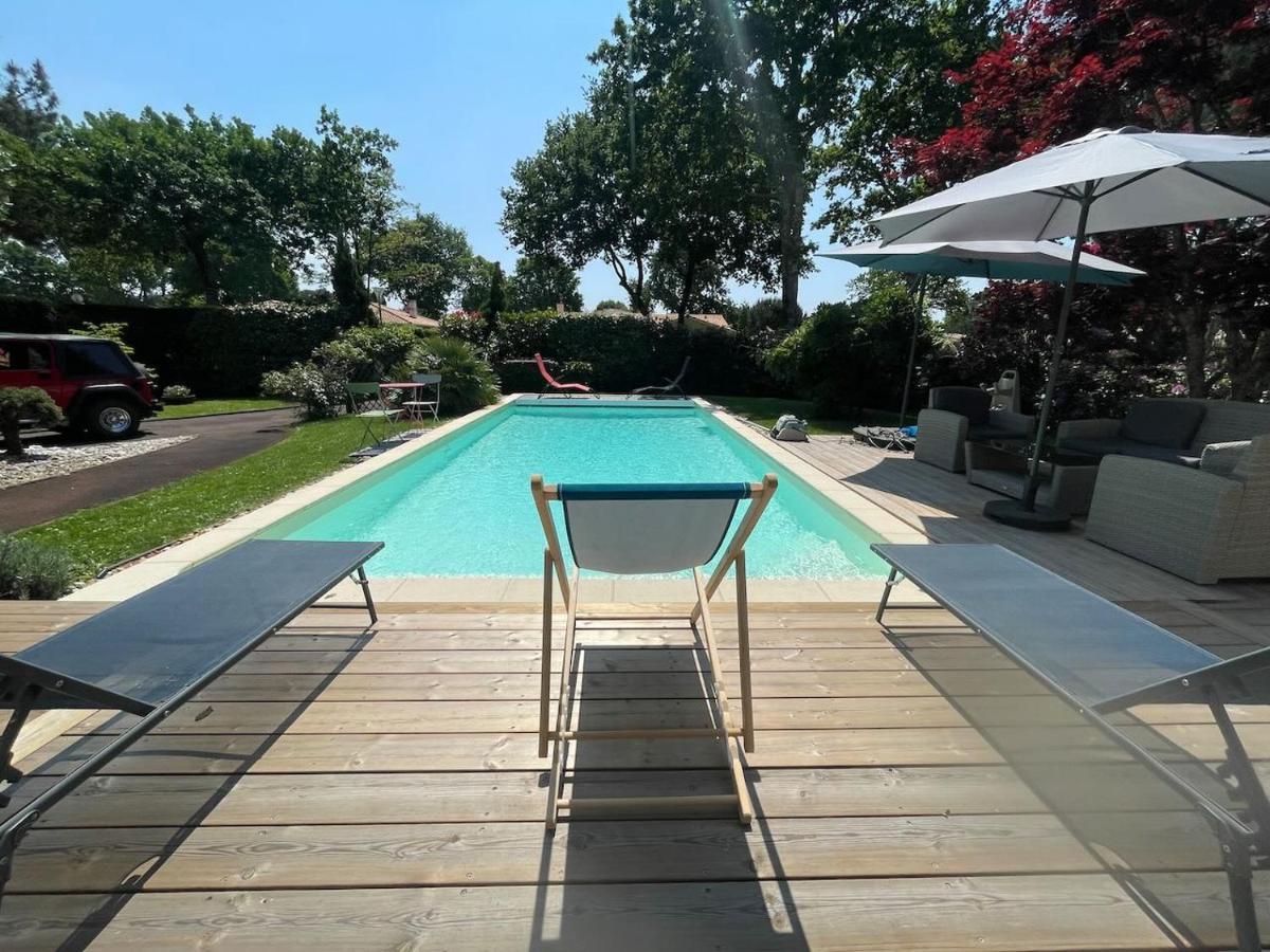 Villa Avec Piscine Andernos Les Bains Kültér fotó