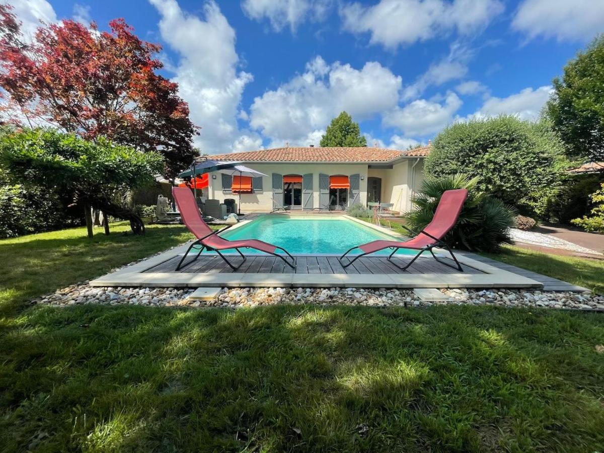 Villa Avec Piscine Andernos Les Bains Kültér fotó