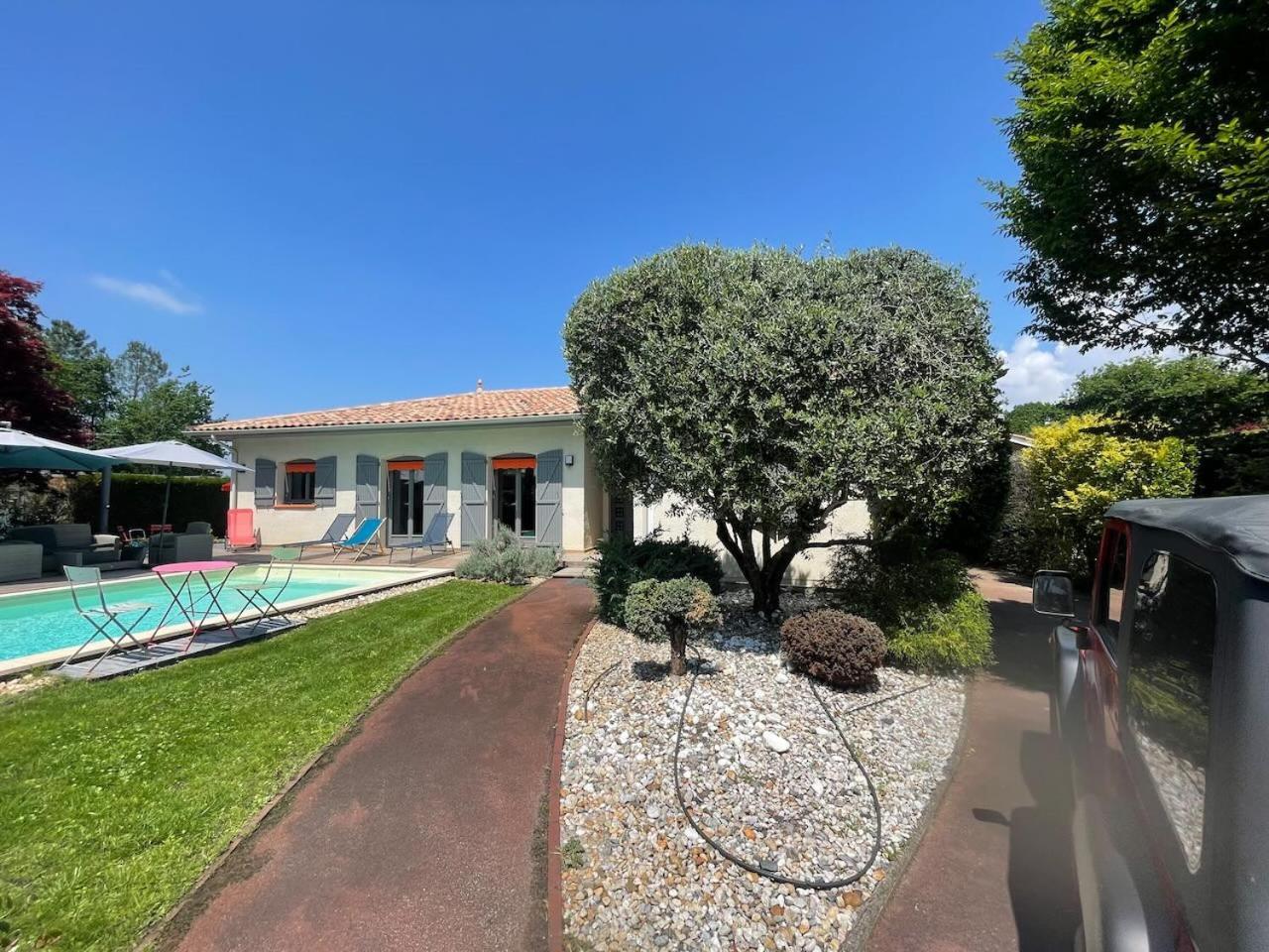 Villa Avec Piscine Andernos Les Bains Kültér fotó