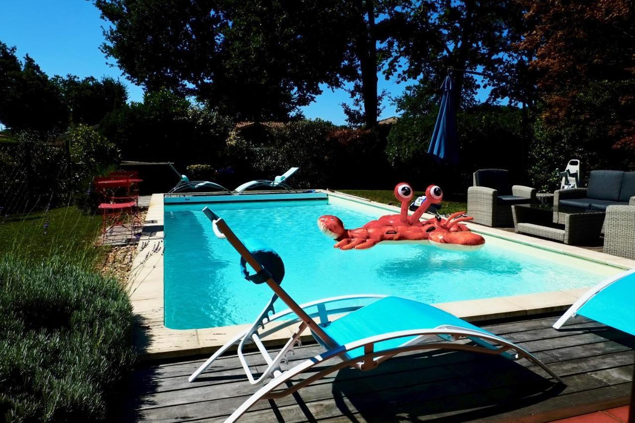 Villa Avec Piscine Andernos Les Bains Kültér fotó